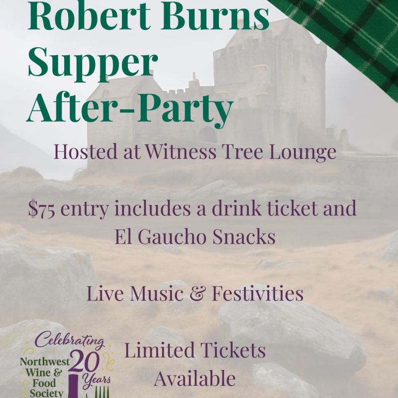 Burns Supper After&nbsp;Party